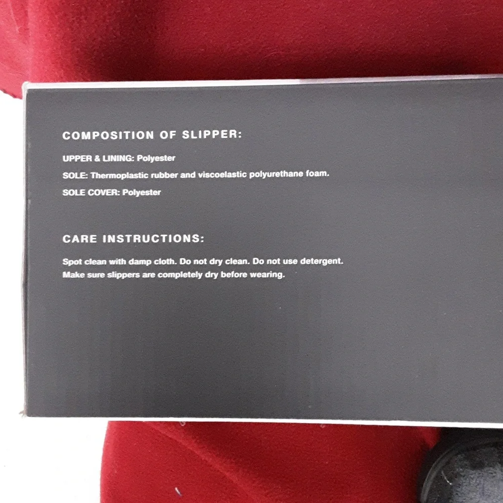 Memory Foam these slippers